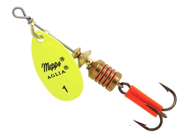 Блесна Mepps Aglia Flue Chartreuse, №1