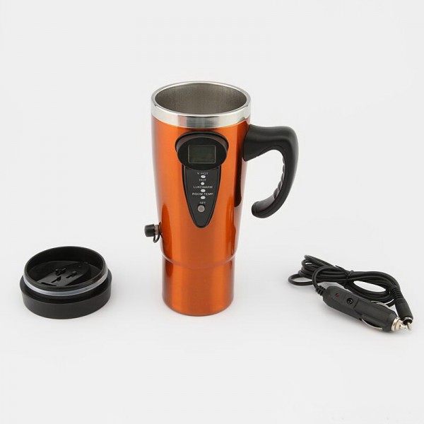 Автокружка с дисплеем