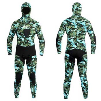 Гидрокостюм "Green Mimetic" 3 mm.