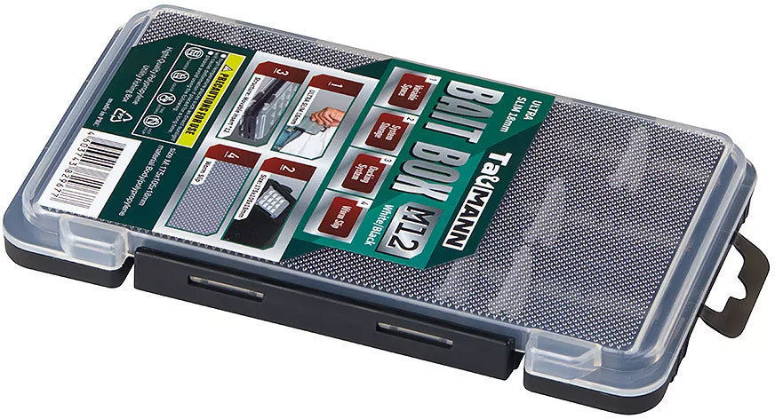 Коробка Bait Box M12 White/Black (175*105*18)