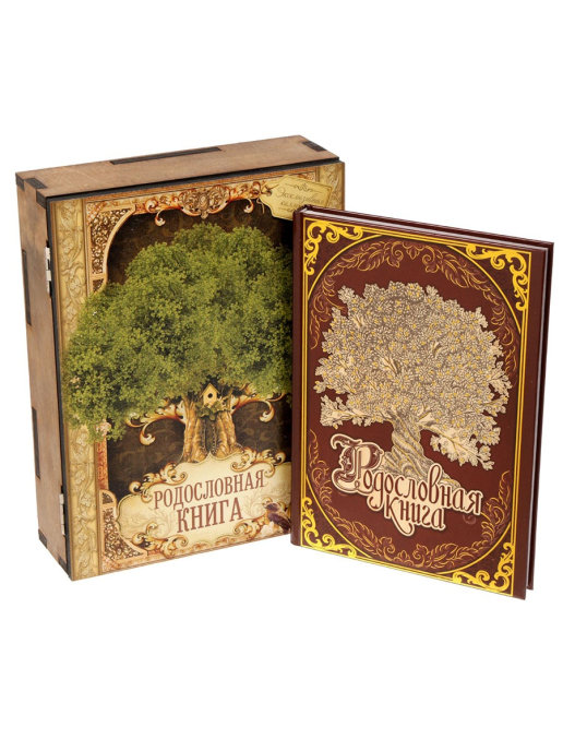 Родословная книга "Древо жизни" в шкатулке